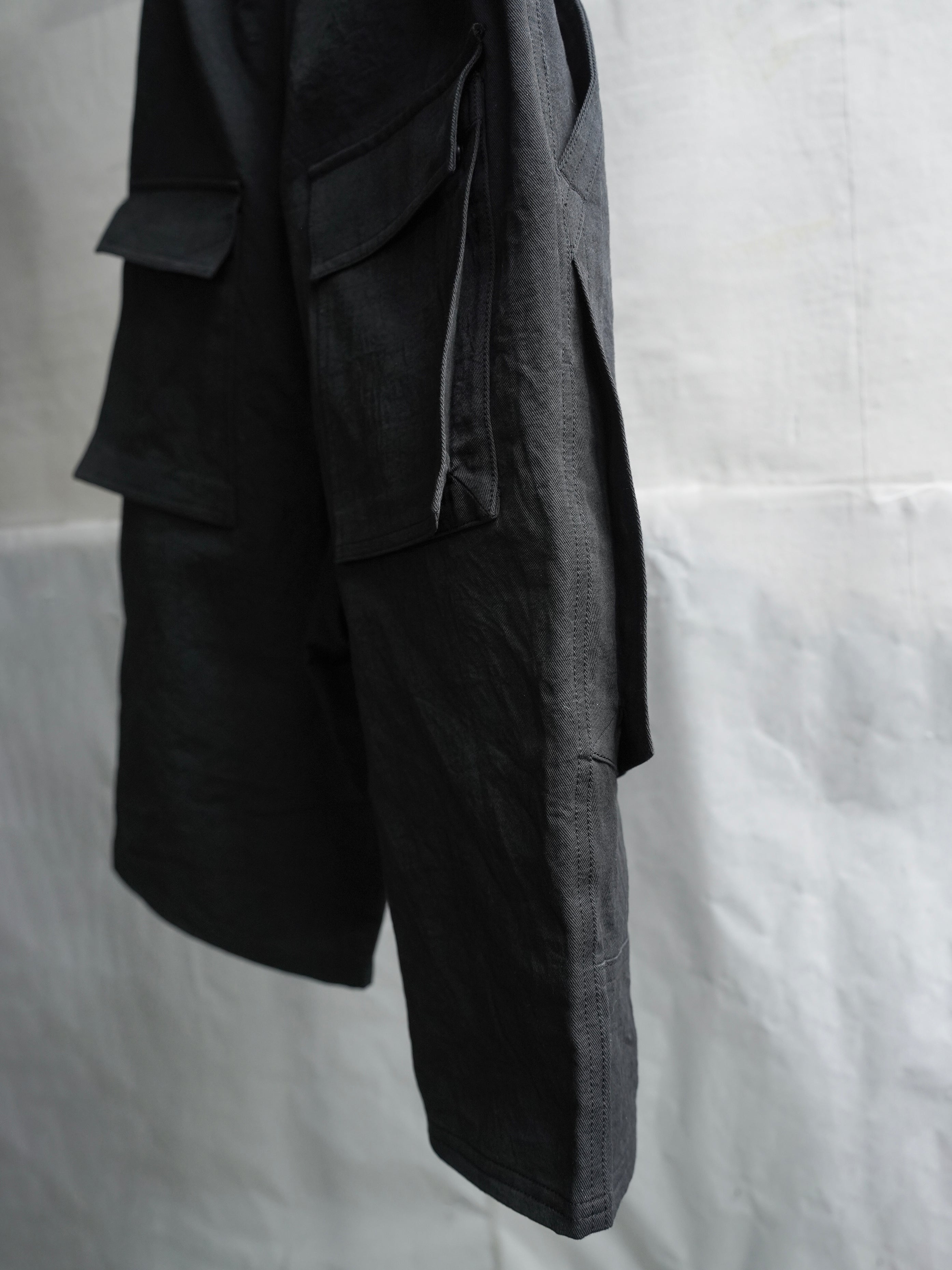 fatigue shorts / black