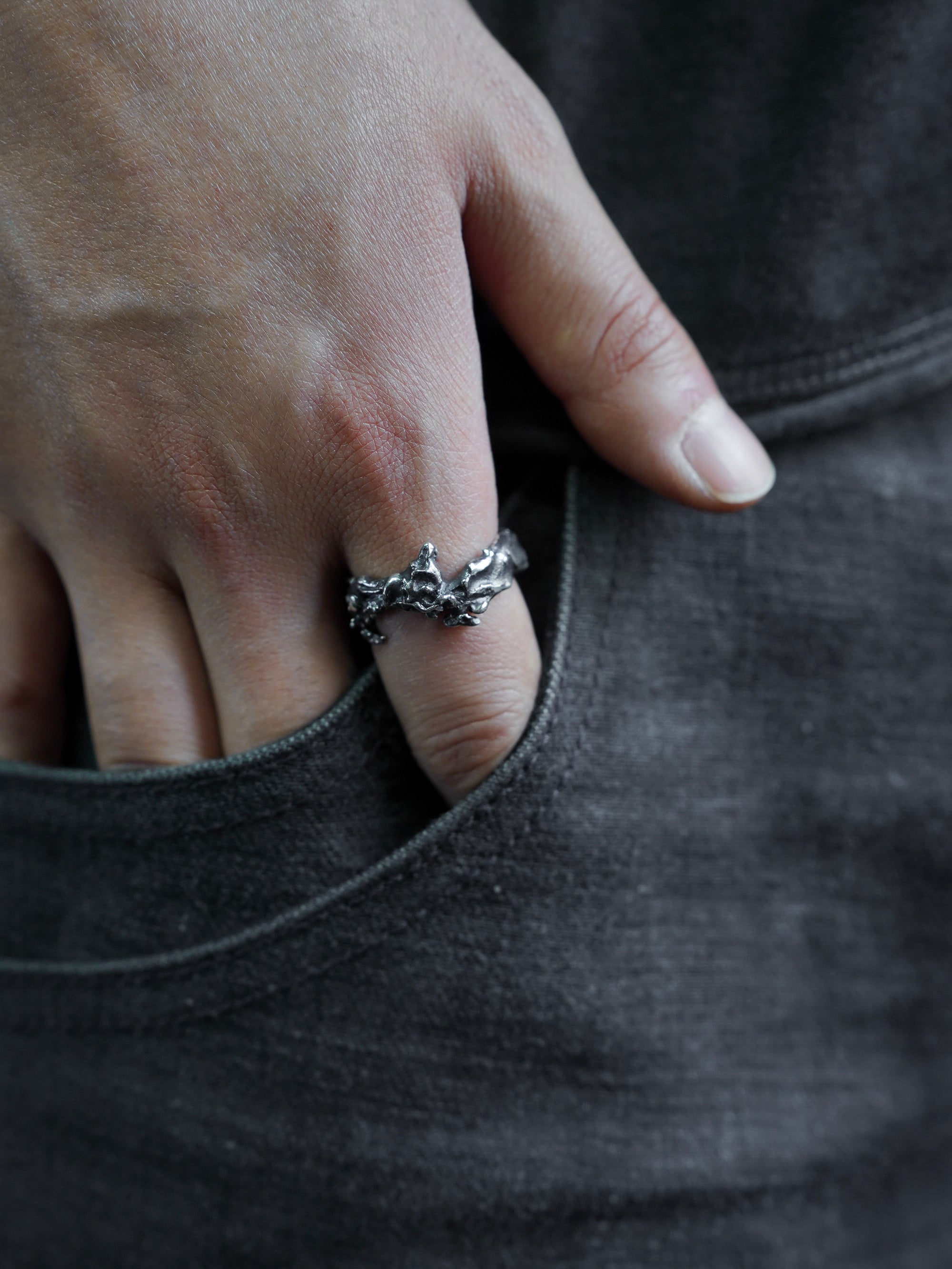 pike ring / 925 silver