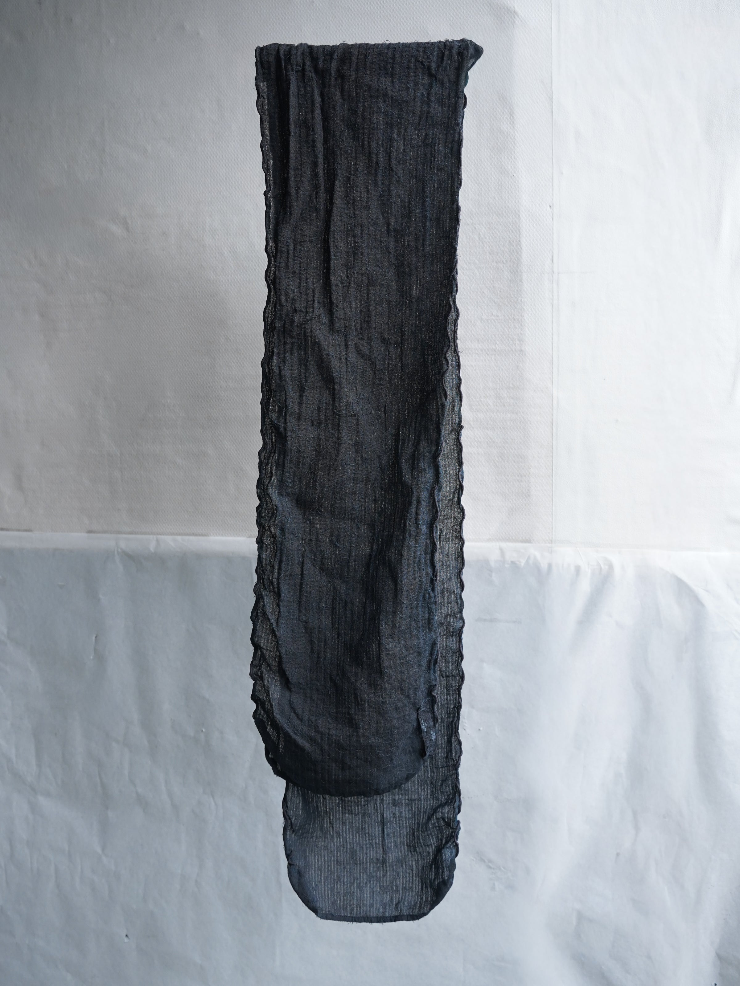 endo scarf / indigo ink