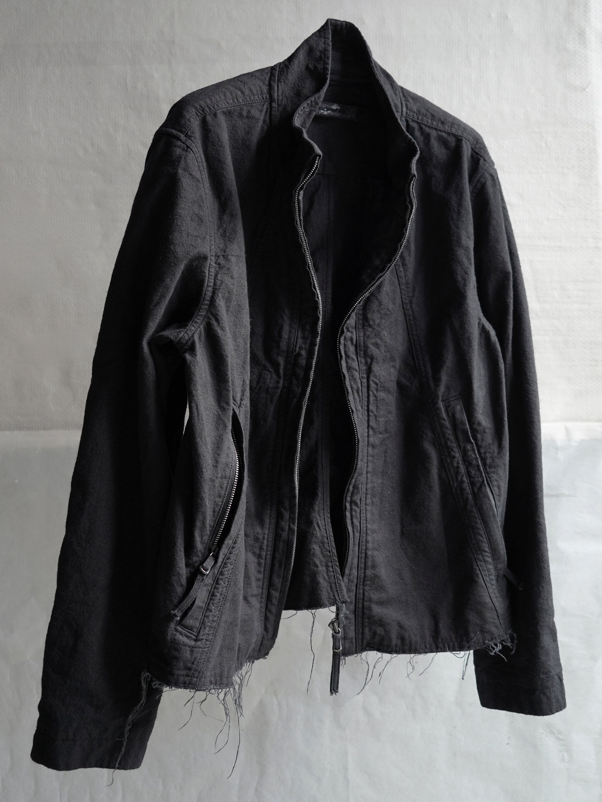 zip up jacket / black – blackmerle