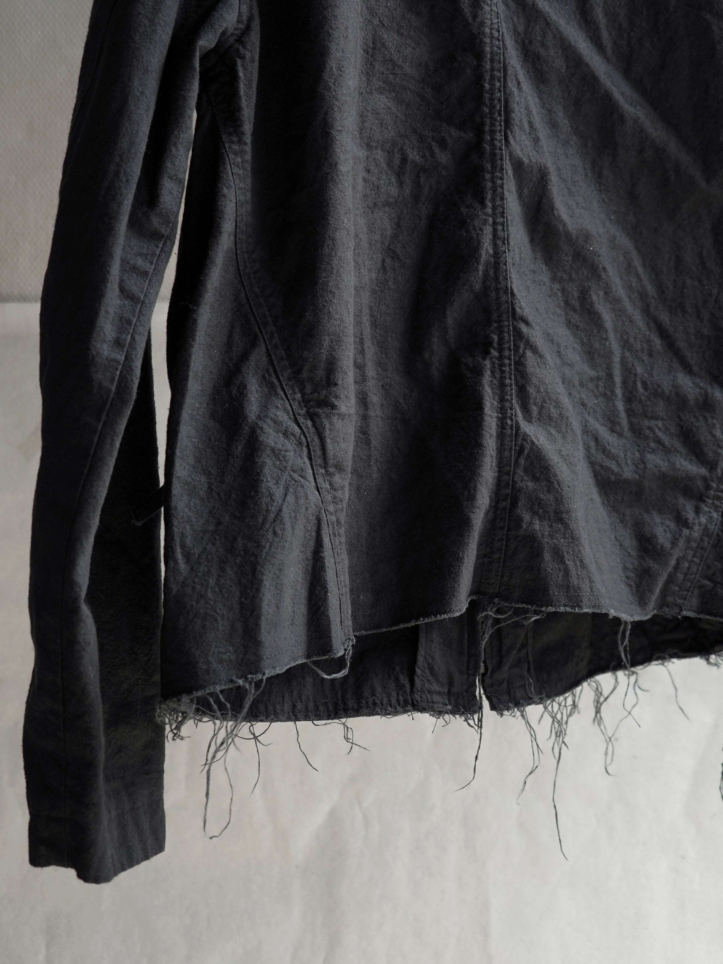 zip up jacket / black
