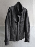highneck jacket / slab grey