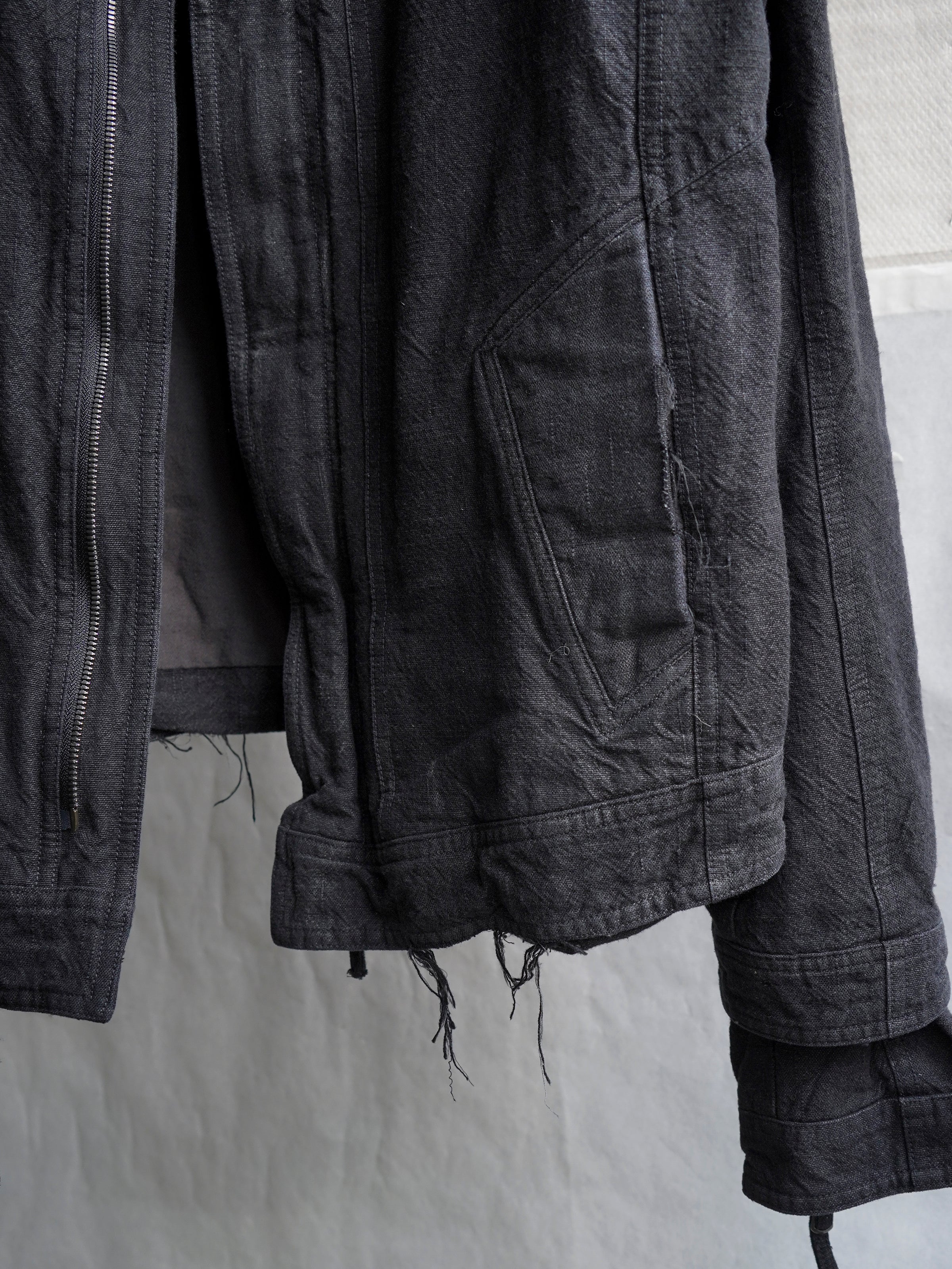 double sleeve blouson / shade