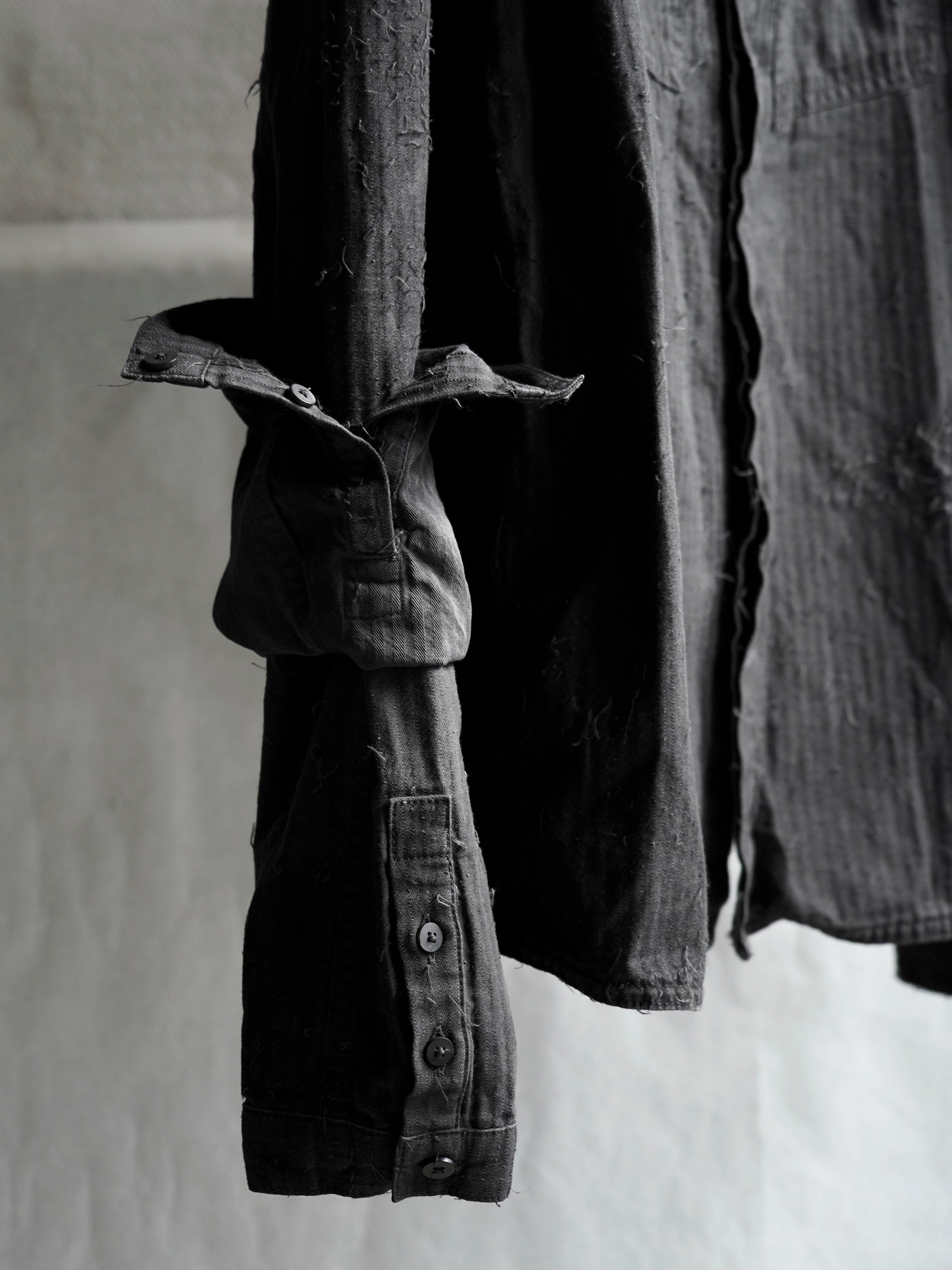 double sleeve field shirt / exo ink