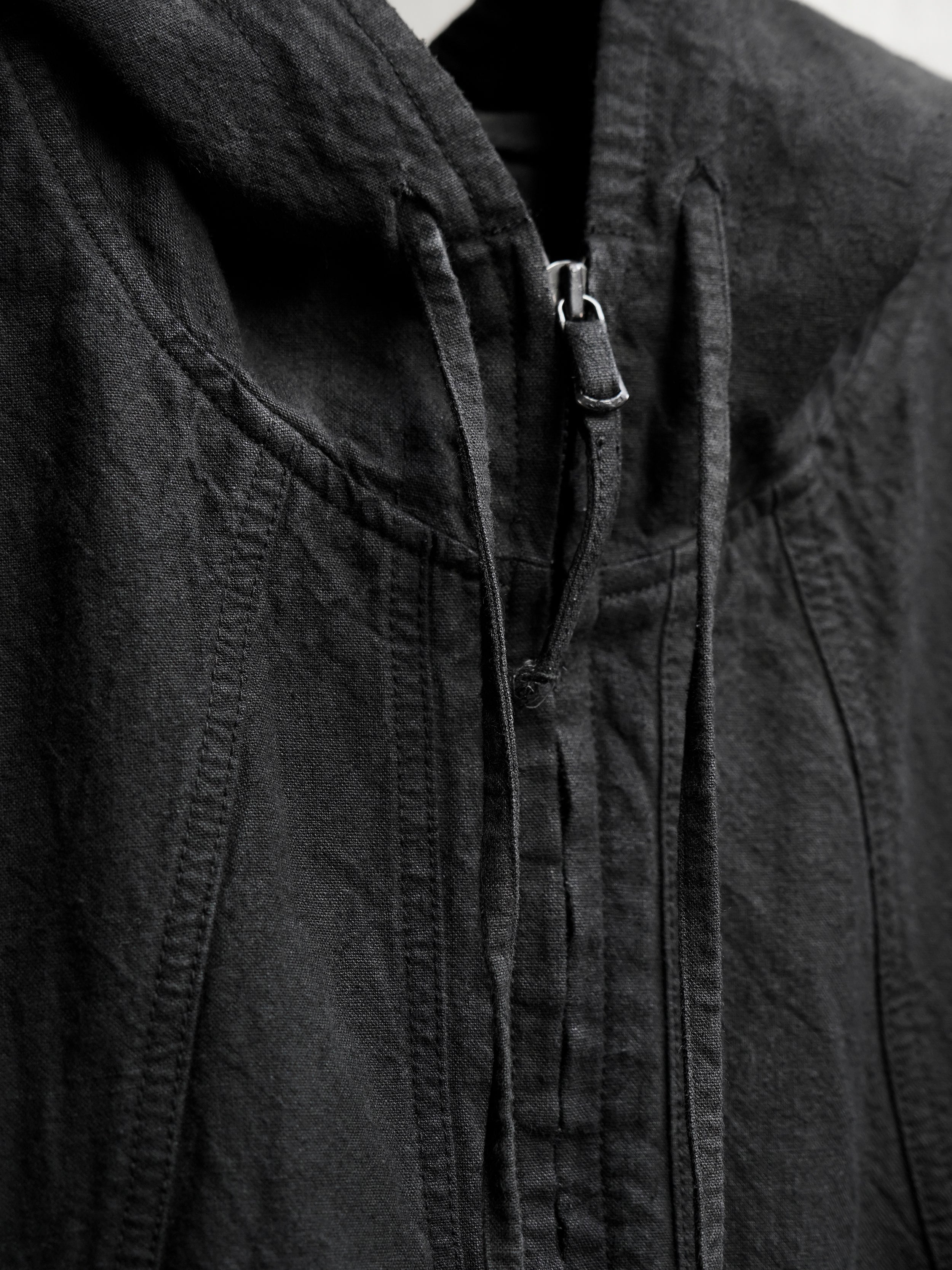 hooded jacket / ink – blackmerle