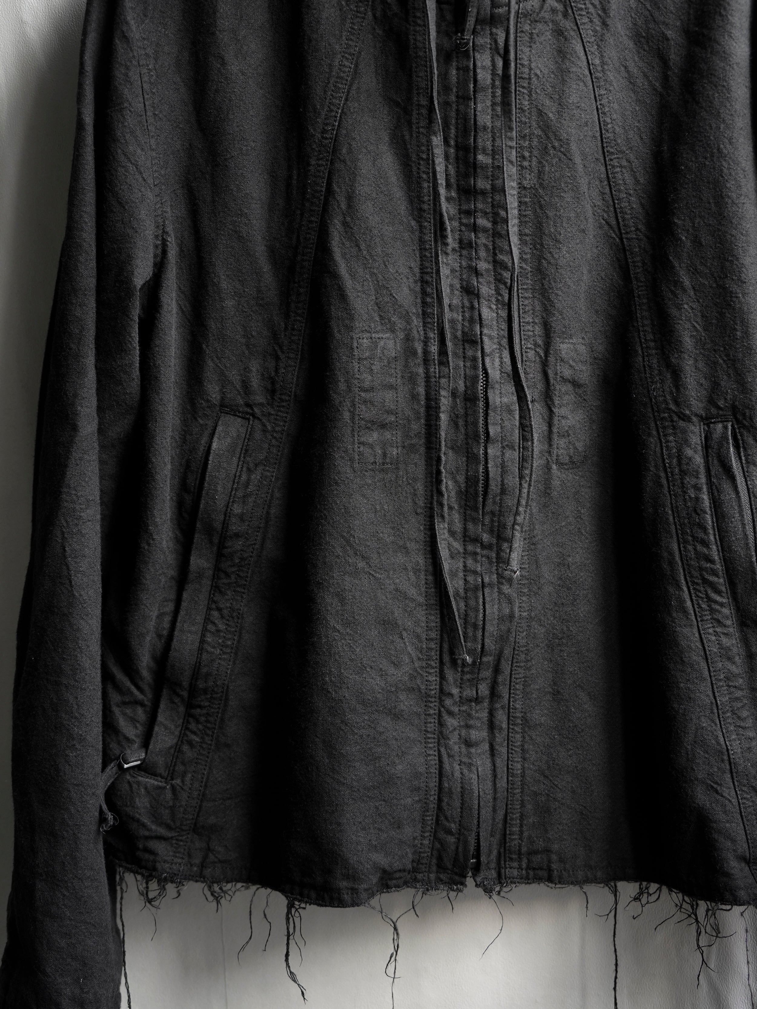 hooded jacket / ink – blackmerle