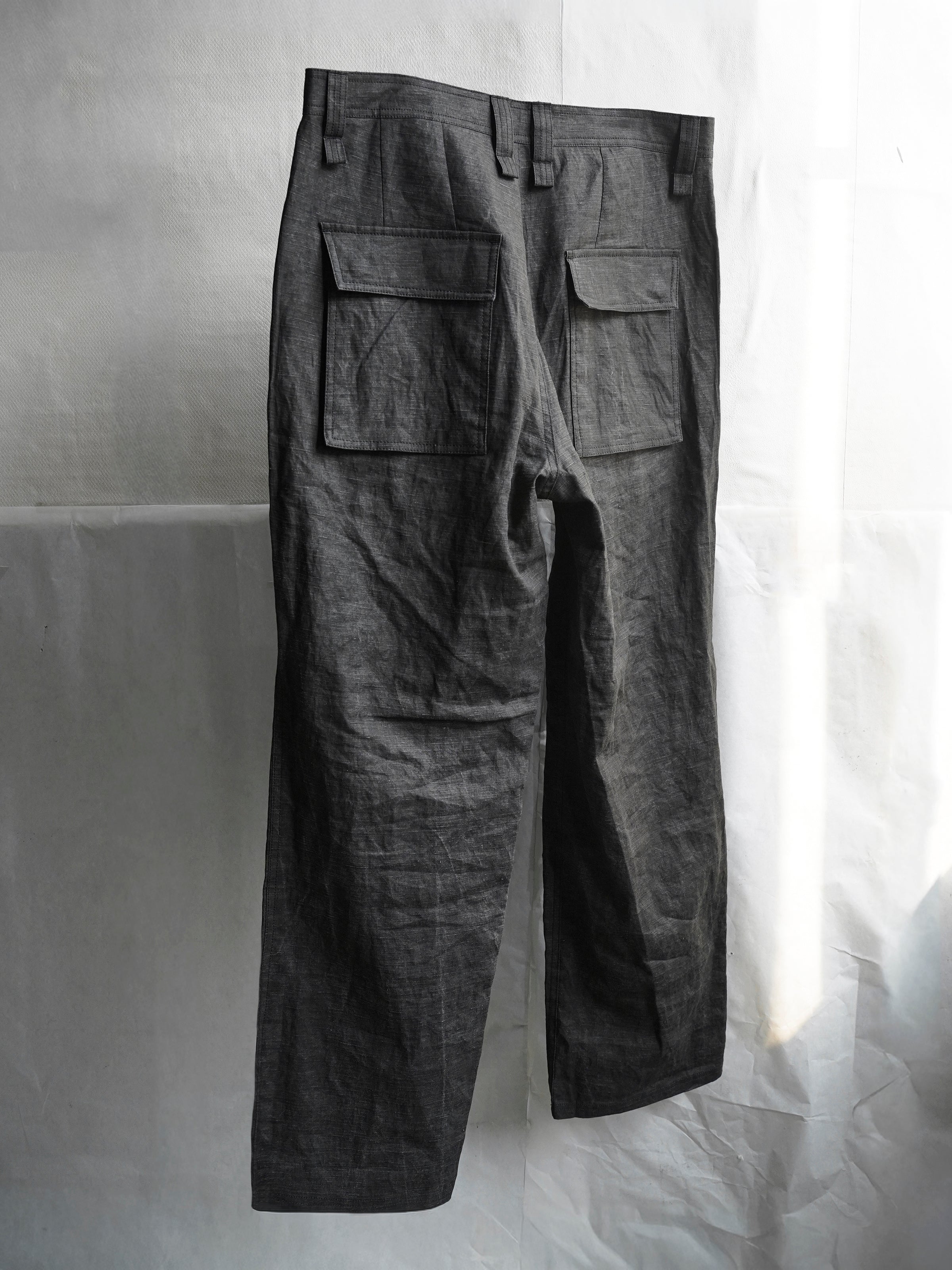base trousers / ink coat