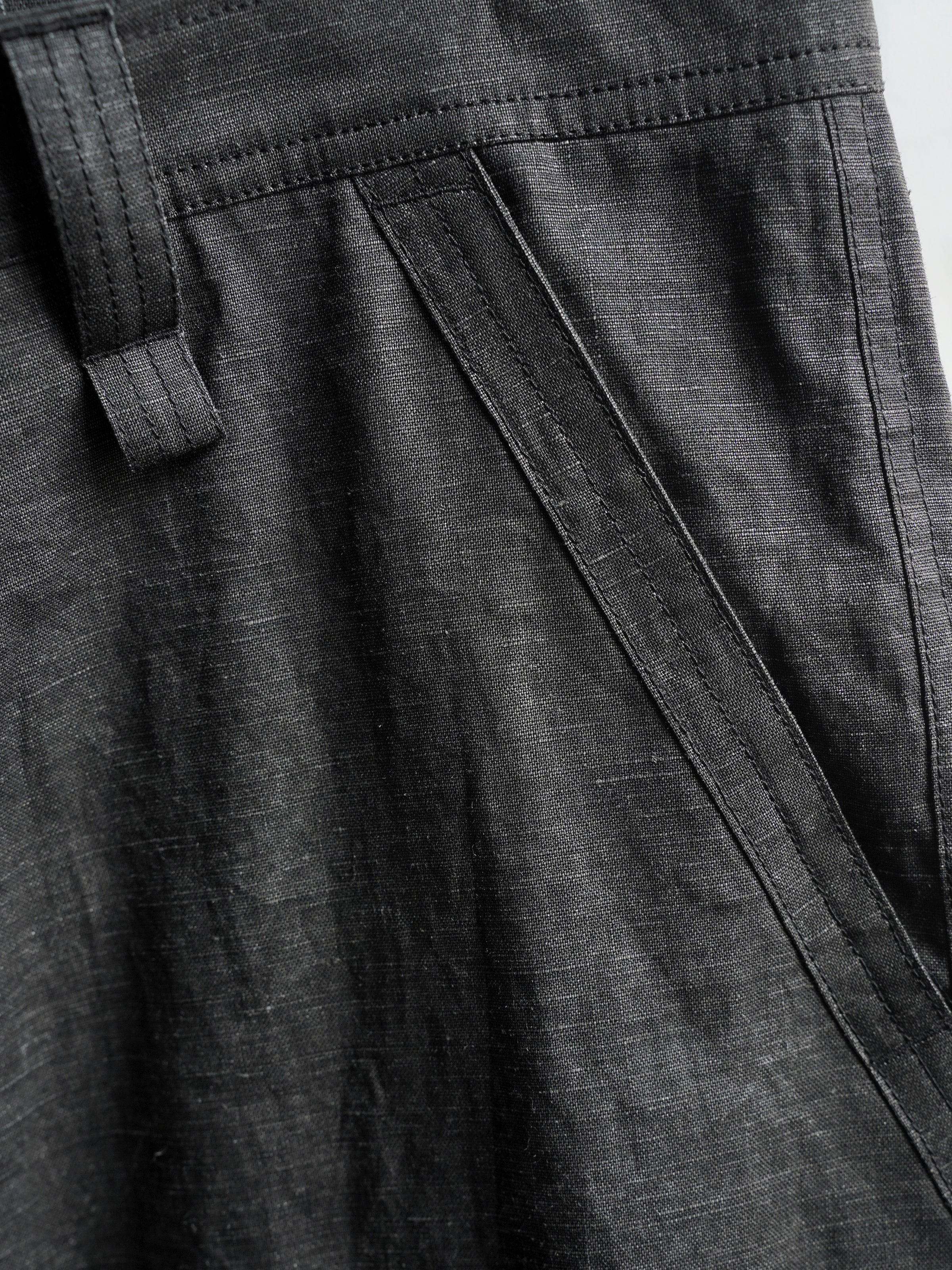 base trousers / ink coat
