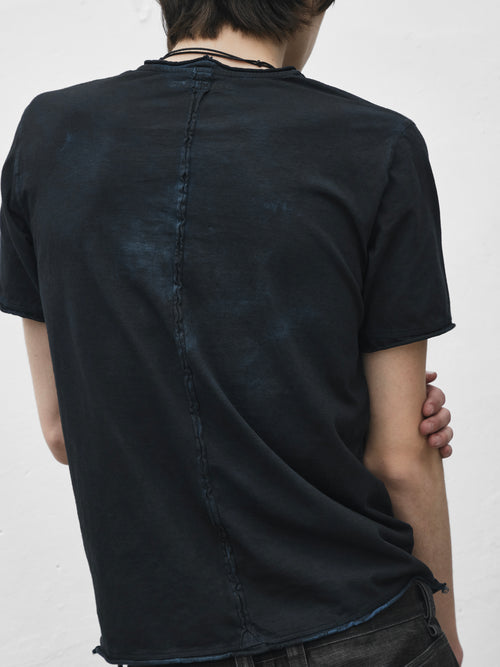 base tee / indigo ink