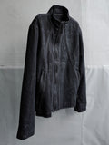 zip up jacket / denim