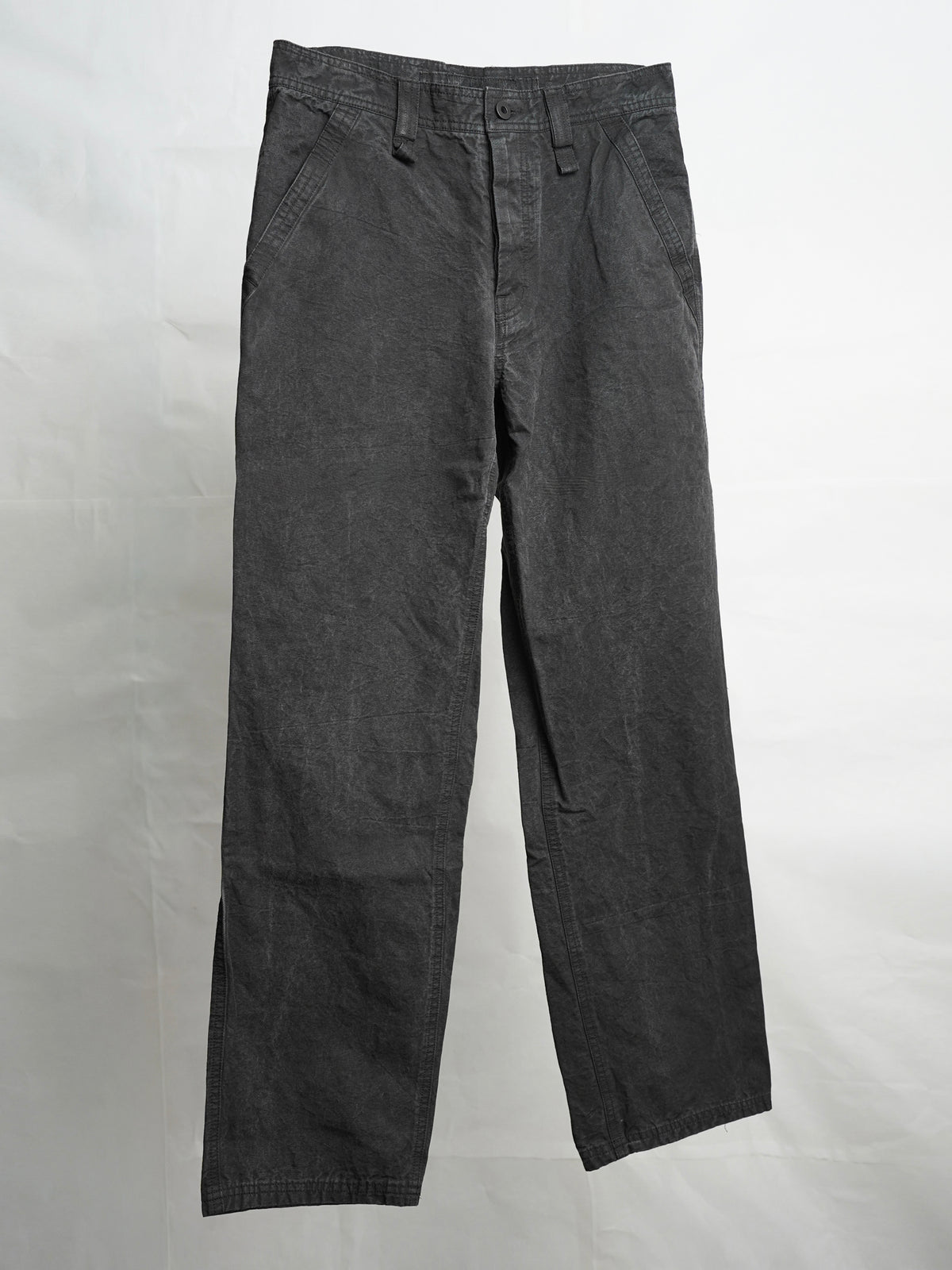 base trousers / ink (canvas)