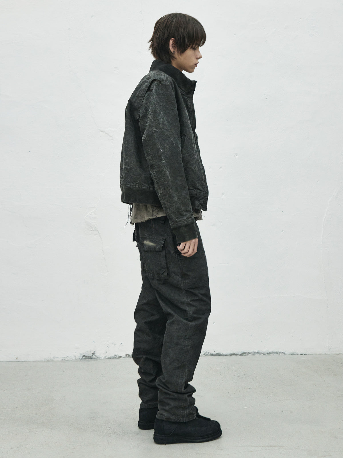 tanker jacket / onion ink (duck)