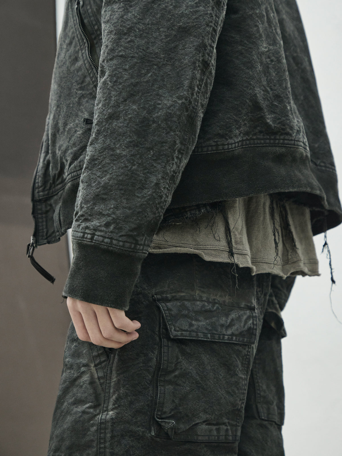 tanker jacket / onion ink (duck)