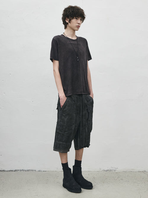 bamboo tee / gallnut ink