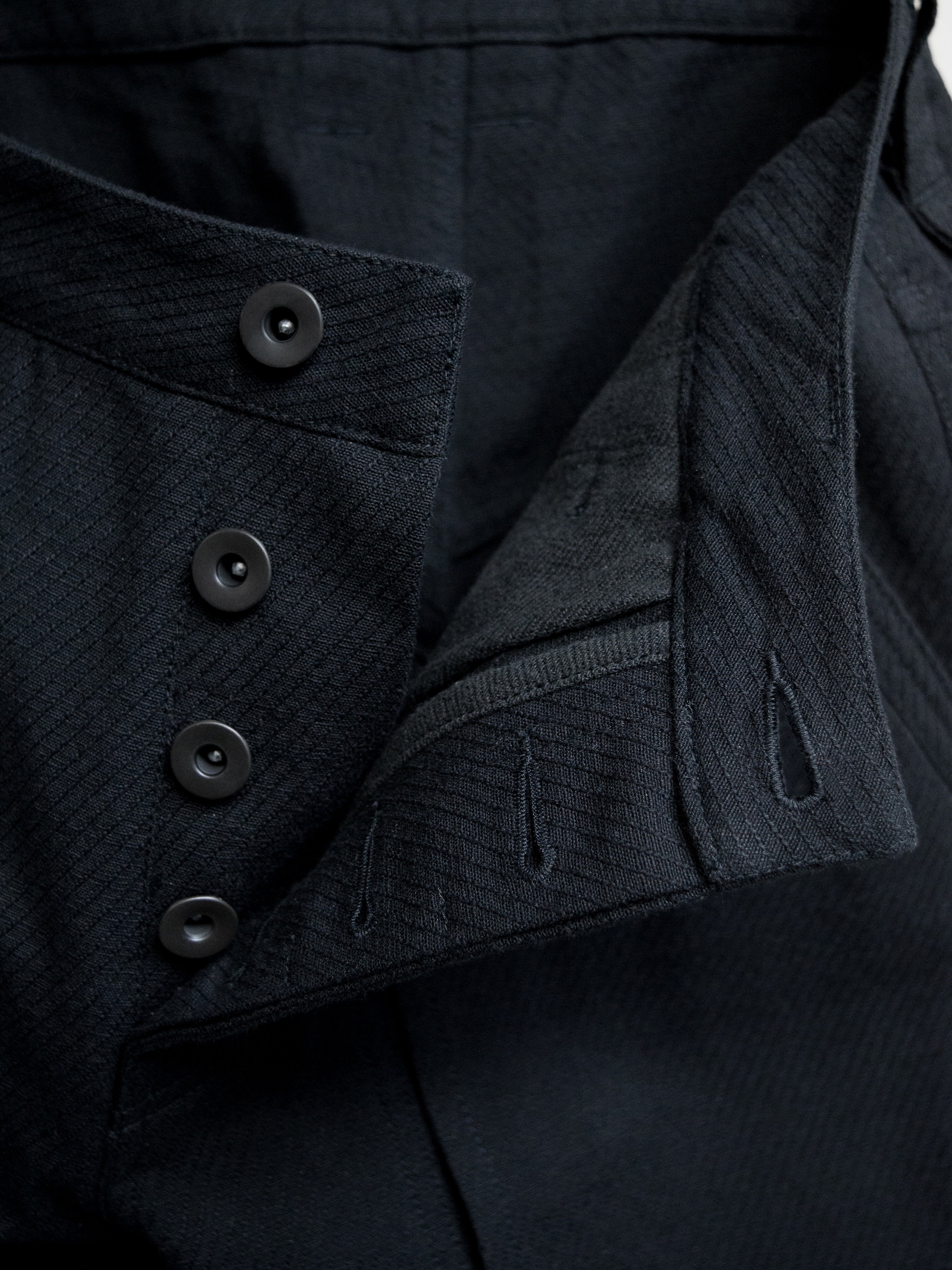 fatigue pants / triple black