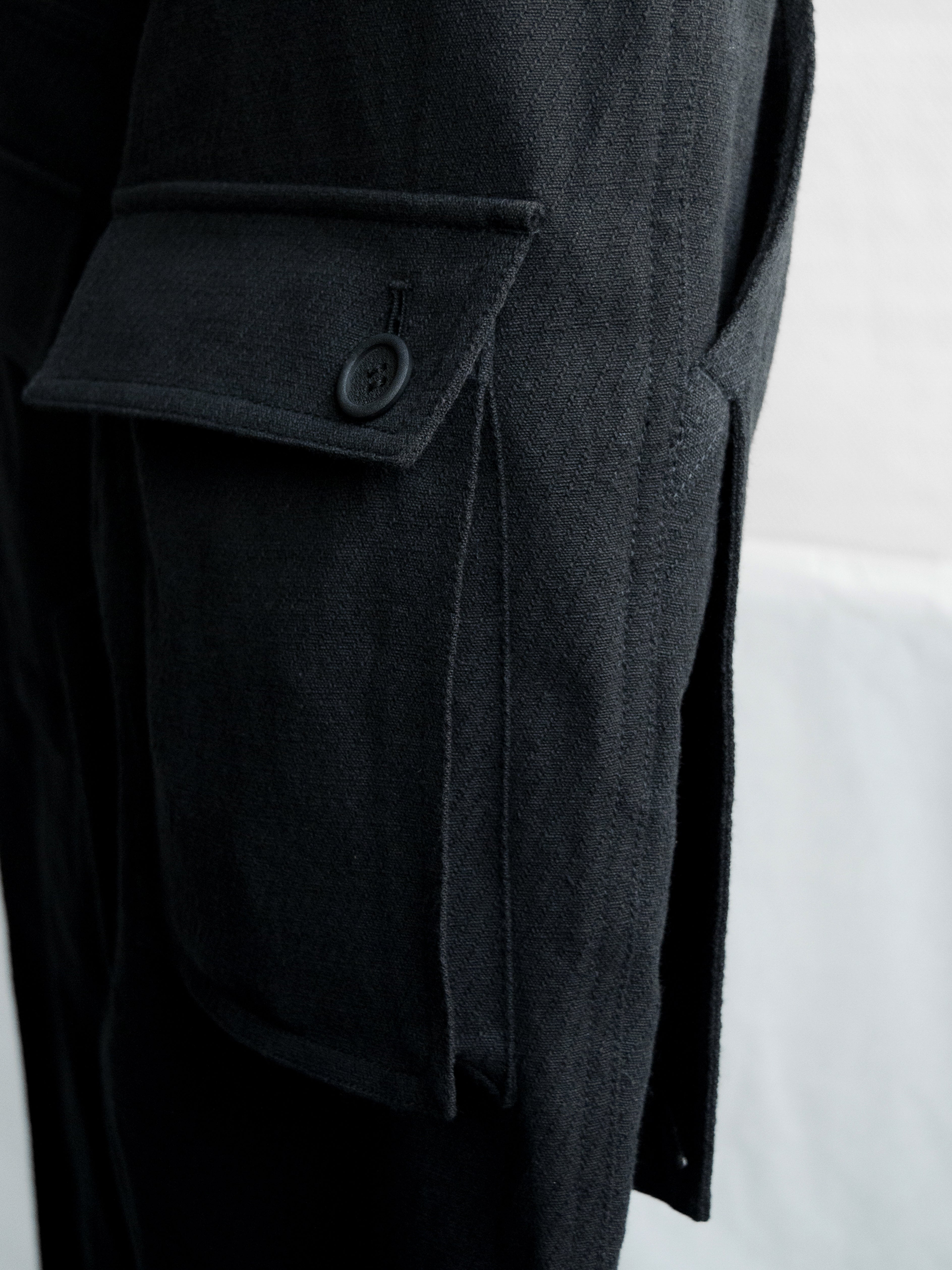 fatigue pants / triple black