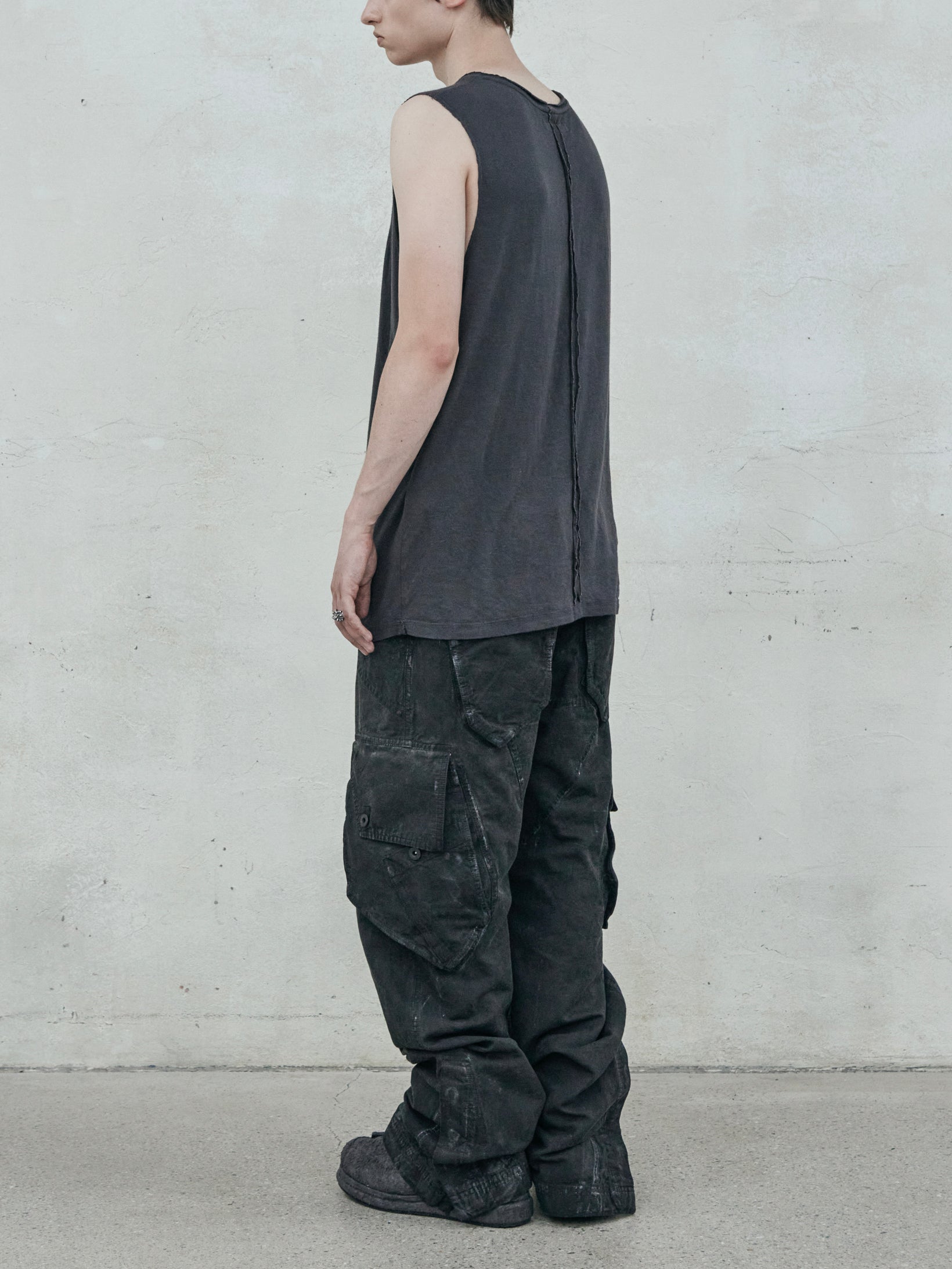 cargo pants / slab grey