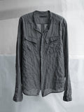 field shirt / soot